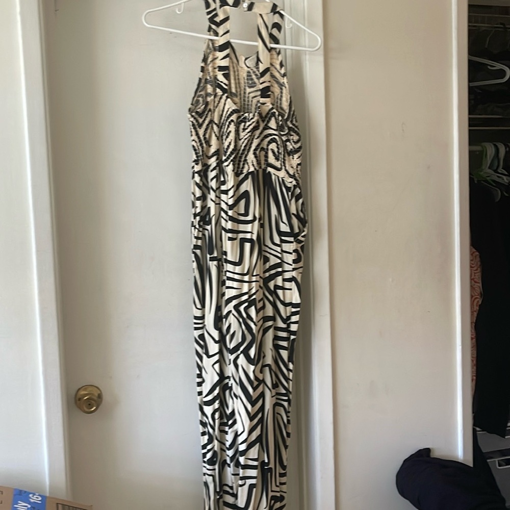 Long pants romper NOT A DRESS